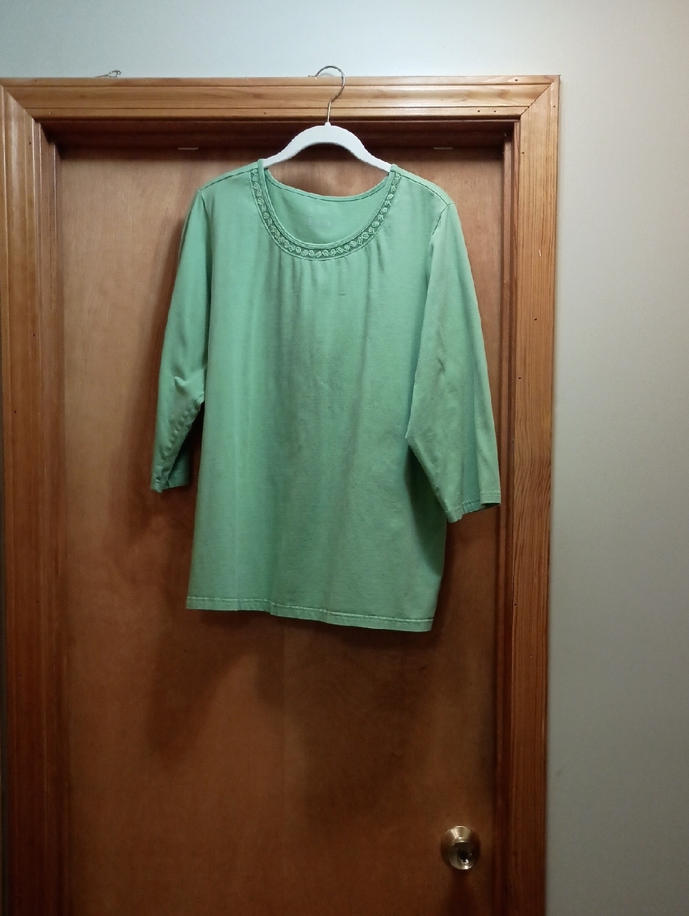 Denim & Co Very Clean Top
